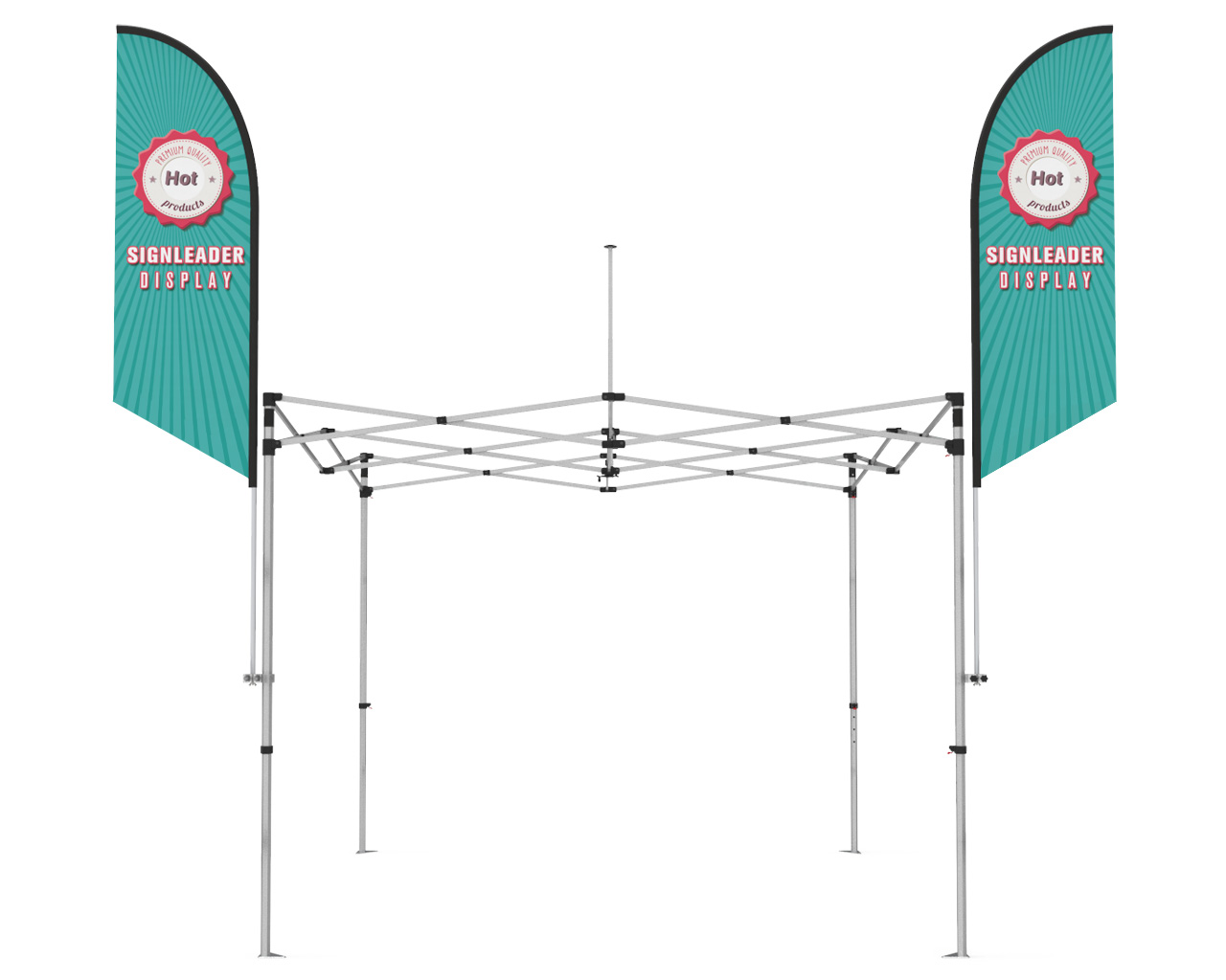 Custom Tent Flag for 10 X10, 10 X 15, 10 X 20 Canopy Tent 